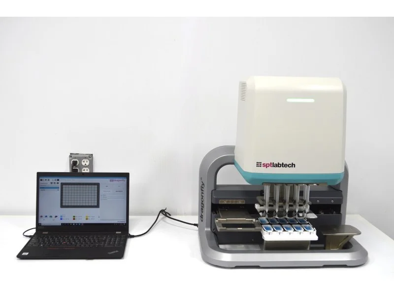 SPT Labtech Dragonfly Discovery Liquid Handler w/ 10 Dispensing Heads